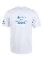 2025 VICTORIAN ALL JUNIOR COMPETITION SHORT SLEEVE TEE - WHITE