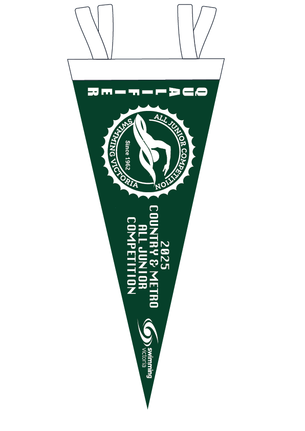 2025 VICTORIAN ALL JUNIOR COMPETITION FELT PENNANT - Qualifier