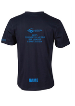 2025 VICTORIAN ALL JUNIOR COMPETITION SHORT SLEEVE TEE - NAVY