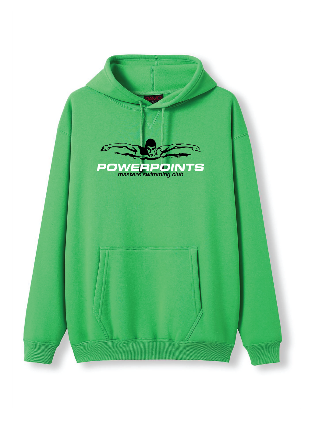 Powerpoints hoodie - Green Womens