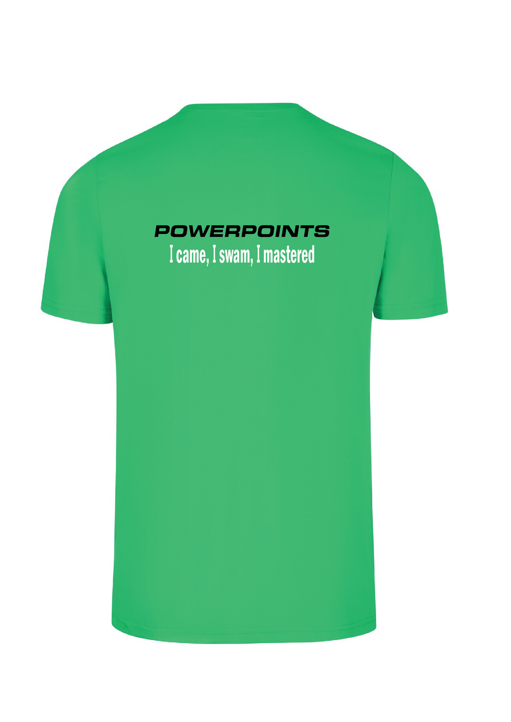 Powerpoints  short sleeve tee - Unisex - Green