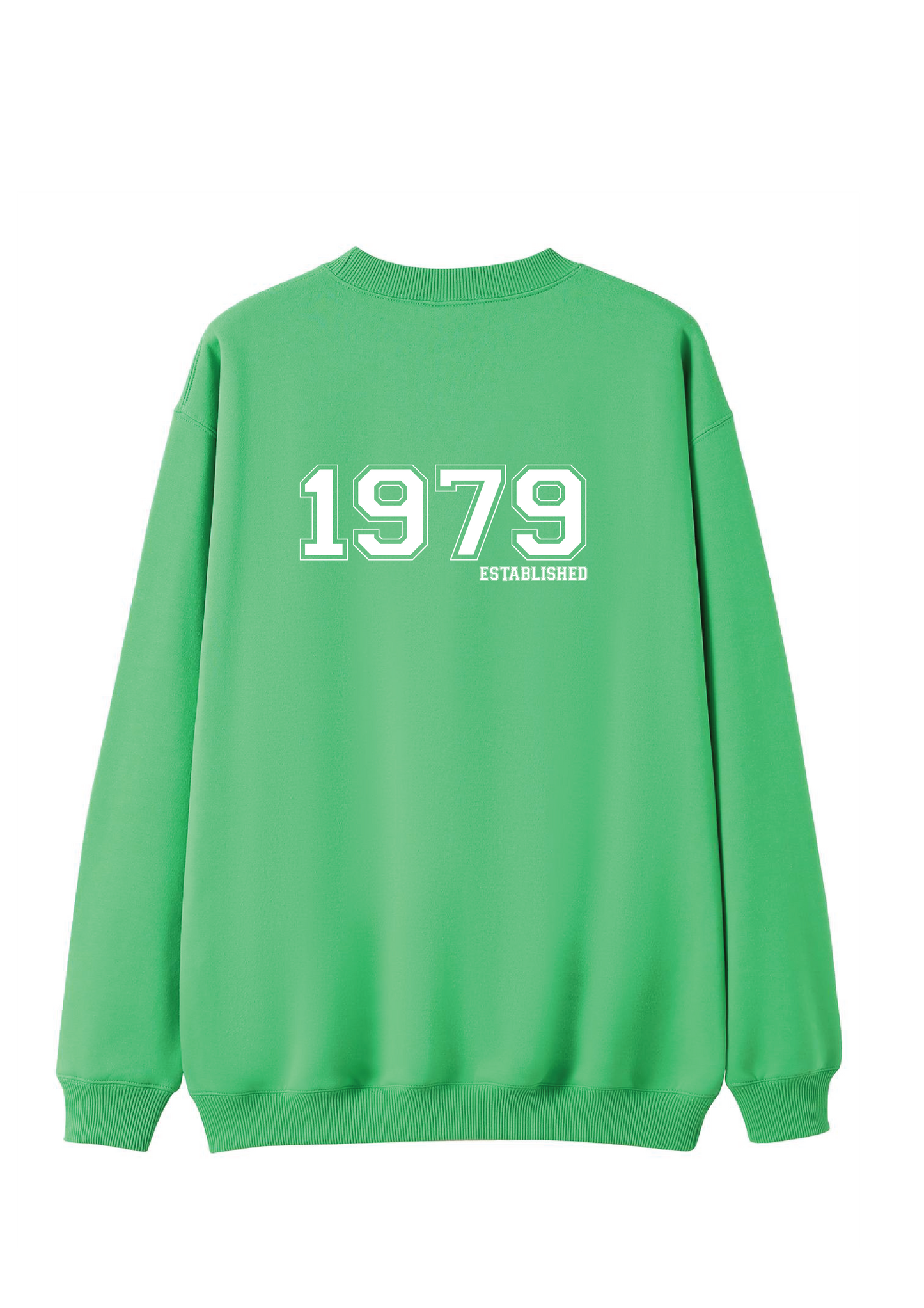 POWERPOINTS SWEAT TOP - GREEN UNISEX