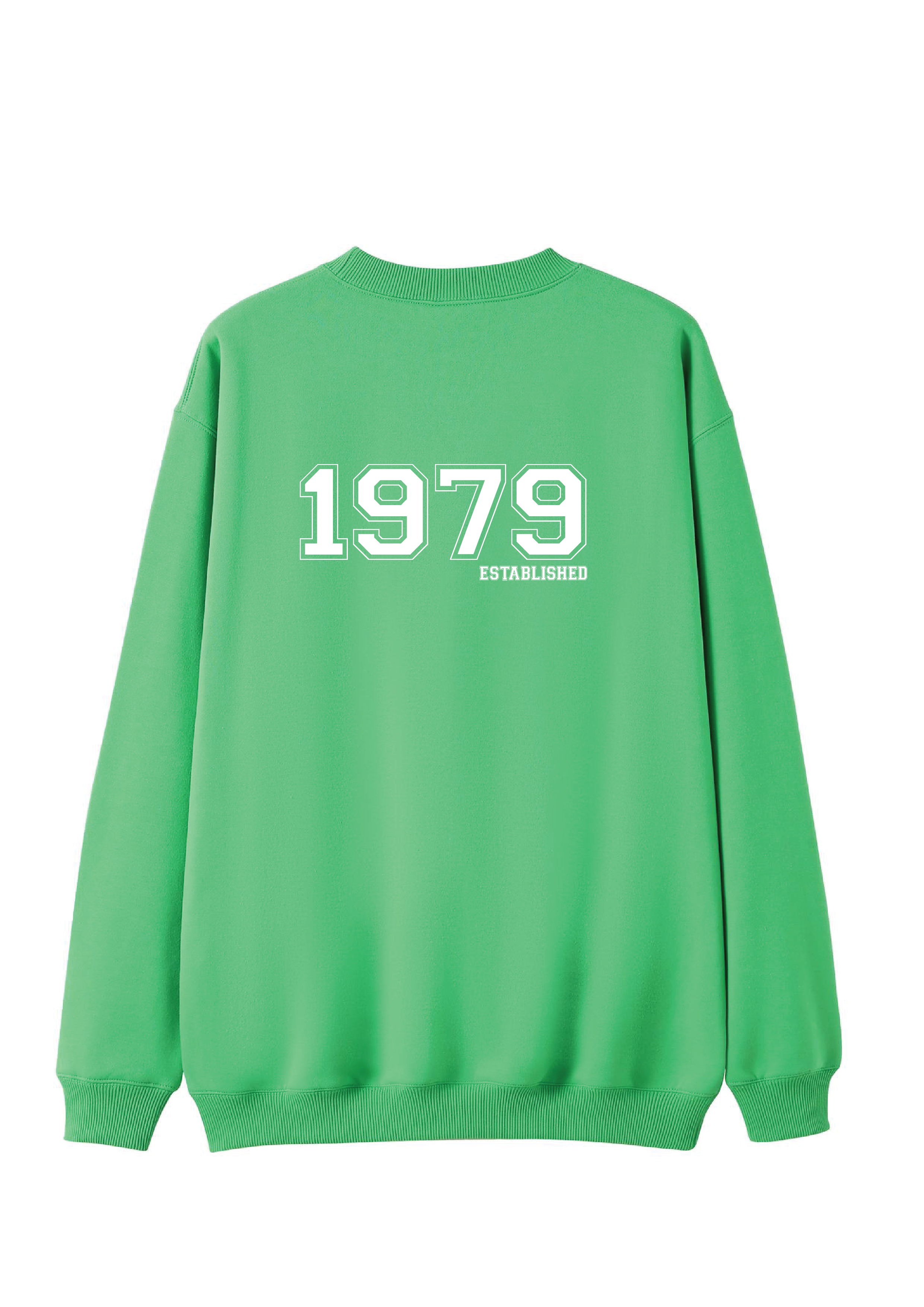 POWERPOINTS SWEAT TOP - GREEN UNISEX