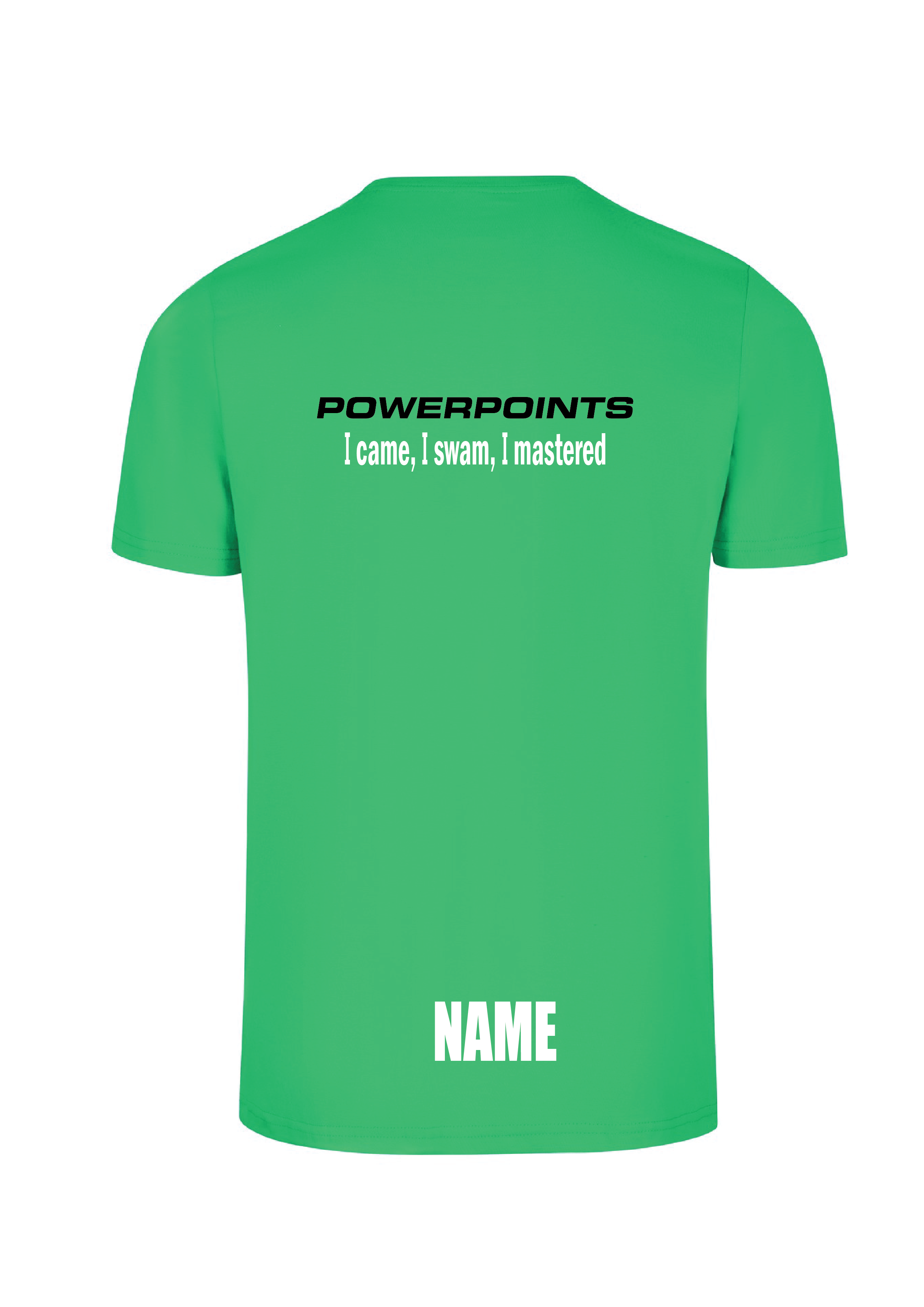 Powerpoints  short sleeve tee - Unisex - Green