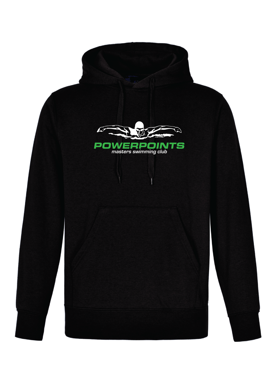 Powerpoints hoodie - Black Unisex