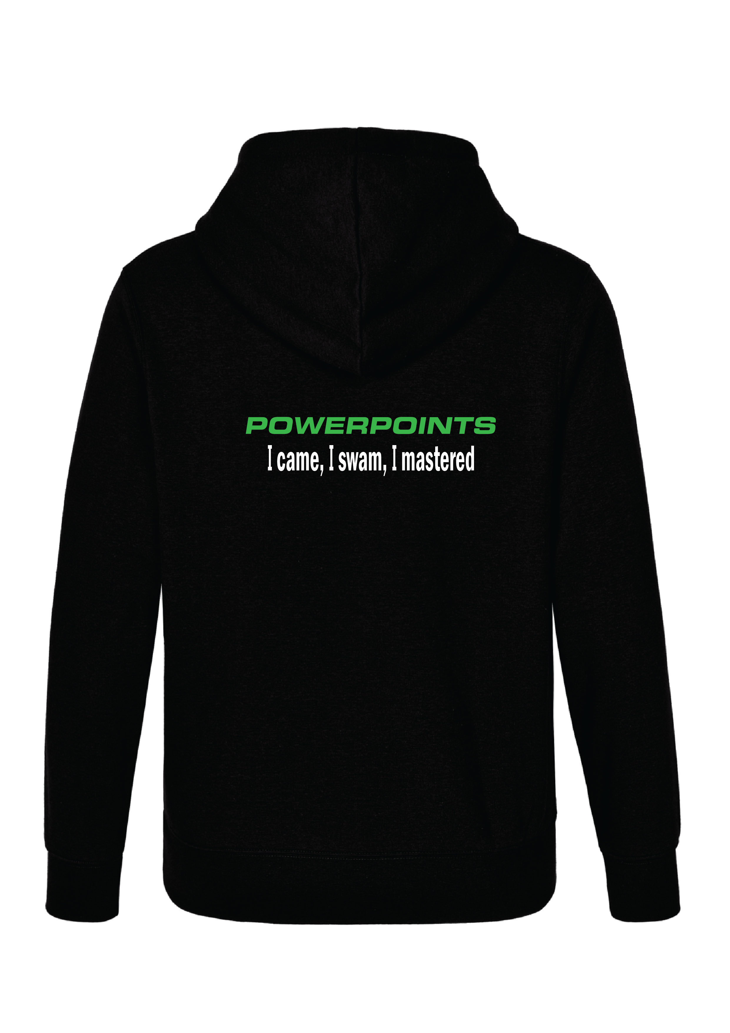 Powerpoints hoodie - Black Unisex