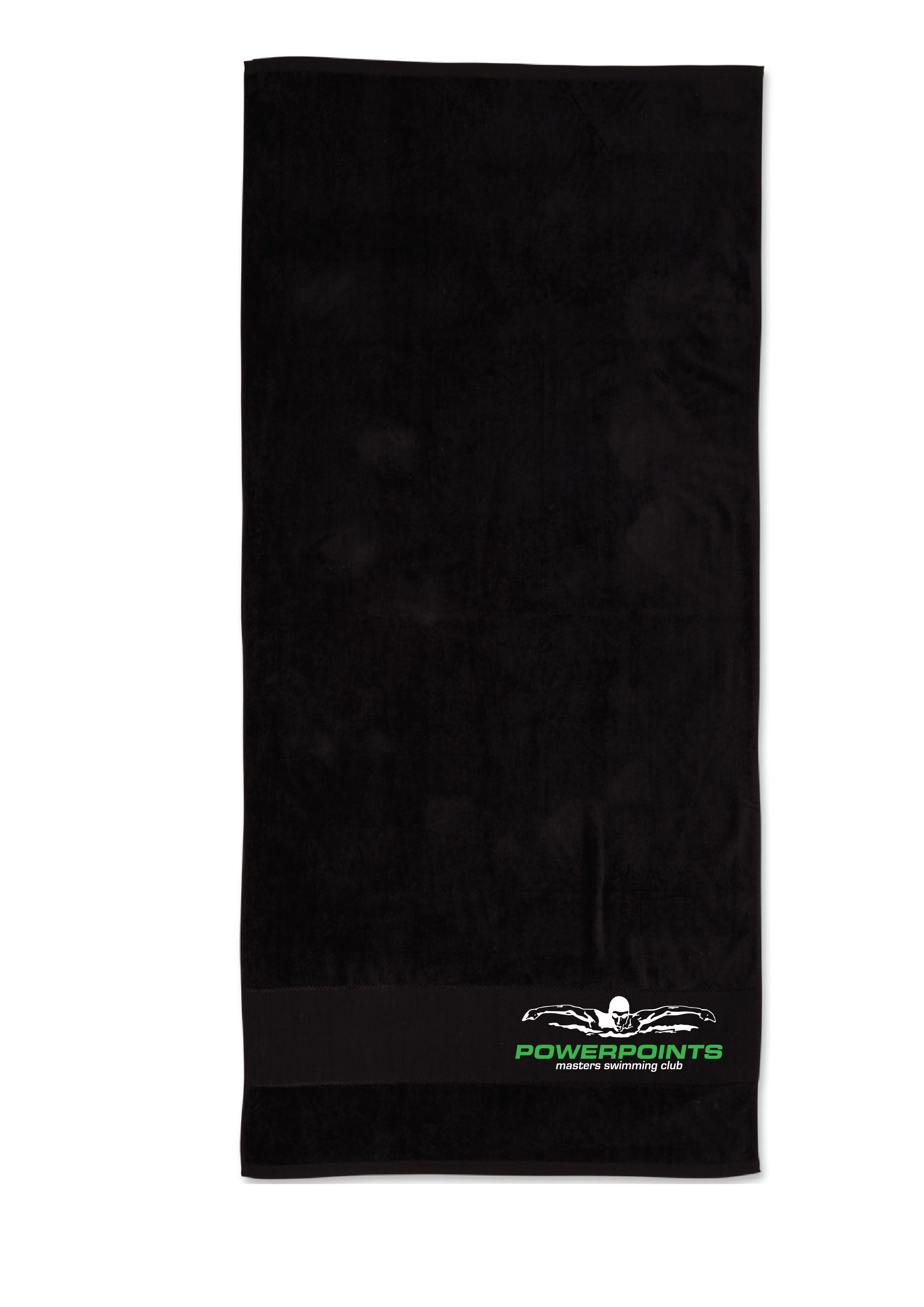Powerpoints Towel - Black
