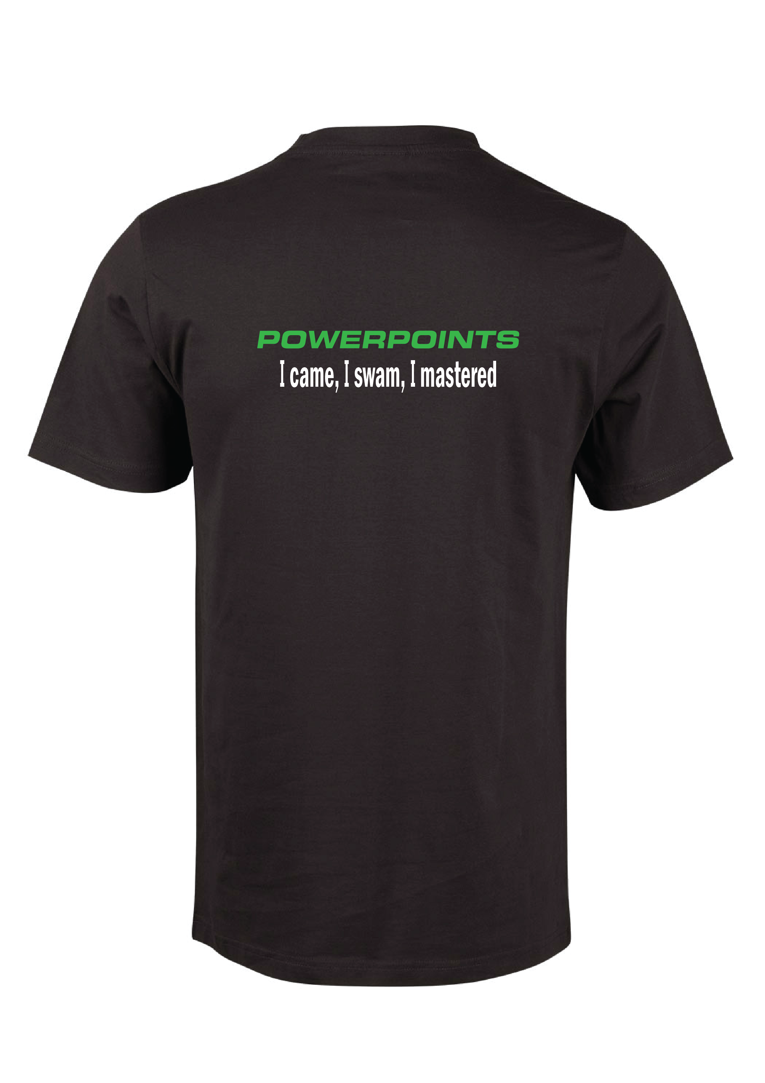Powerpoints  short sleeve tee - Unisex - Black
