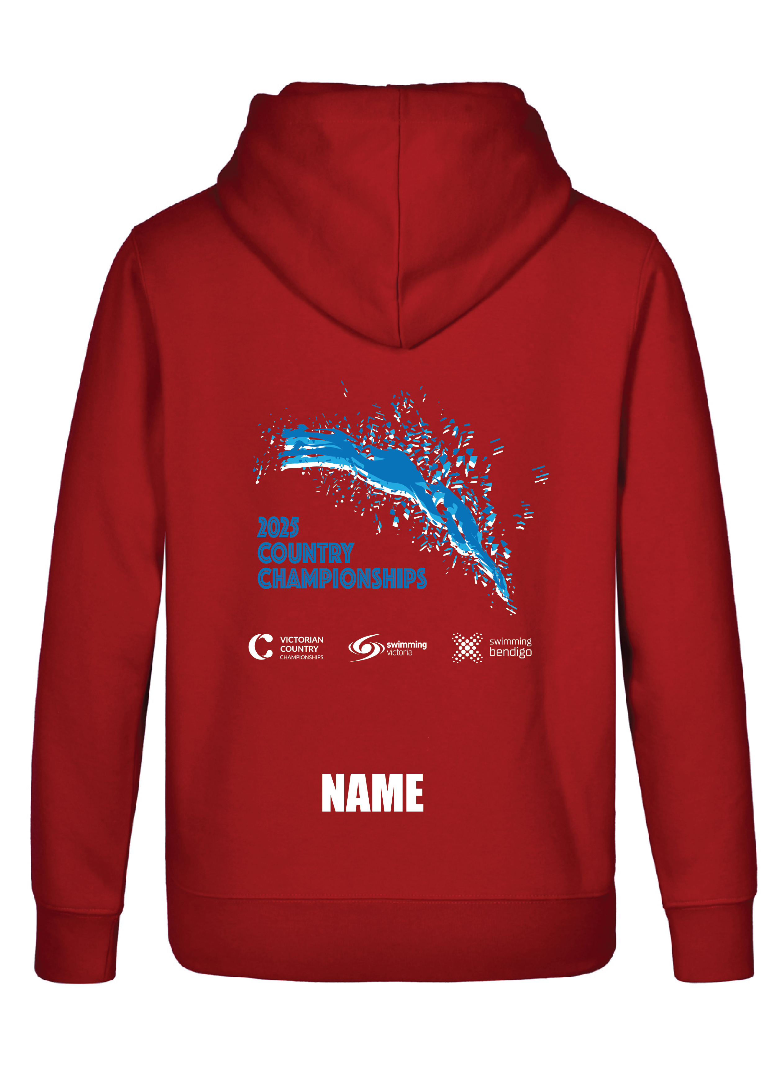 2025 VICTORIAN COUNTRY SC CHAMPIONSHIP HOODIE - RED
