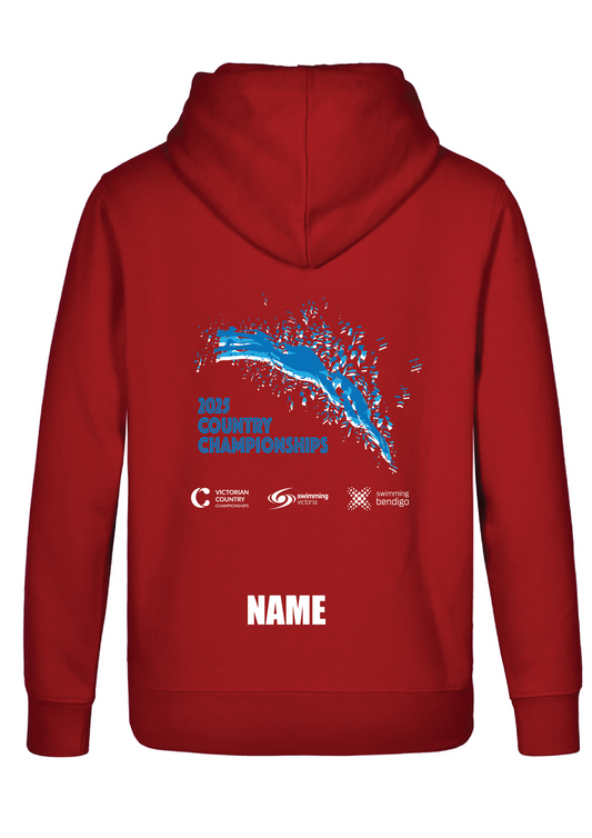 2025 VICTORIAN COUNTRY SC CHAMPIONSHIP HOODIE - RED