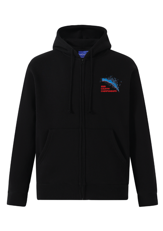 2025 VICTORIAN COUNTRY CHAMPIONSHIP ZIP THRU HOODIE- BLACK