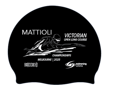 2025 VICTORIAN OPEN LC CHAMPIONSHIP SILICONE SWIM CAP