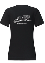 2025 Victorian Open LC Championship short sleeve tee - Women's Black