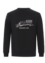 2025 VICTORIAN OPEN LC CHAMPIONSHIP LONG SLEEVE TEE - BLACK