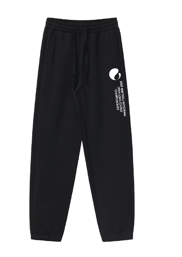 NEW ITEM - 2025 VICTORIAN OPEN LC CHAMPIONSHIP TRACKPANT - BLACK