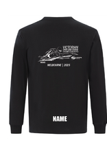 2025 VICTORIAN OPEN LC CHAMPIONSHIP LONG SLEEVE TEE - BLACK