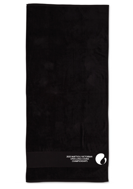 2025 VICTORIAN OPEN LC CHAMPIONSHIP TOWEL - BLACK