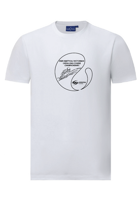 2025 Victorian Open LC Championships Tee - WHITE LOGO Unisex