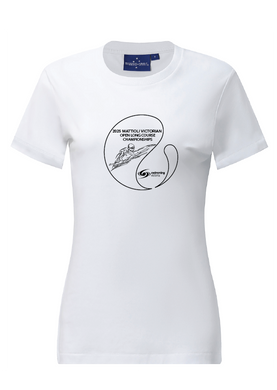 2025 Victorian Open LC Championship short sleeve tee - Women's White