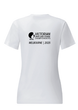 2025 Victorian Open LC Championship short sleeve tee - Women's White