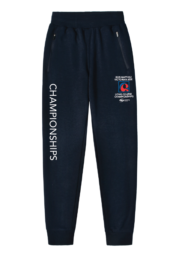2025 VICTORIAN AGE LONG COURSE CHAMPIONSHIP TRACKPANT - KIDS SIZES -NAVY
