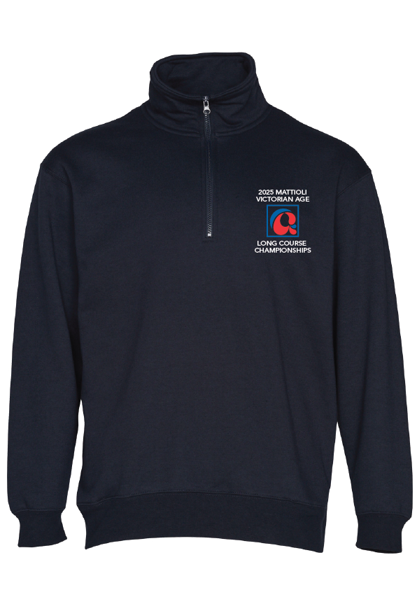 2025 VICTORIAN AGE LONG COURSE CHAMPIONSHIP 1/4 Zip Sweat - Navy