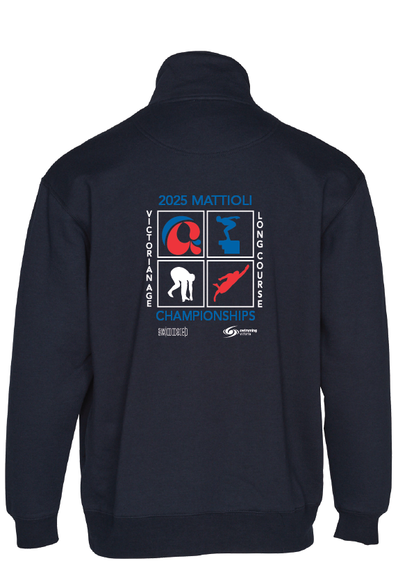 2025 VICTORIAN AGE LONG COURSE CHAMPIONSHIP 1/4 Zip Sweat - Navy