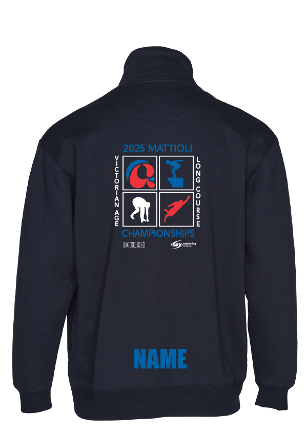 2025 VICTORIAN AGE LONG COURSE CHAMPIONSHIP 1/4 Zip Sweat - Navy