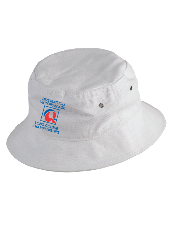 2025 VICTORIAN AGE LONG COURSE CHAMPIONSHIP BUCKET HAT  - White