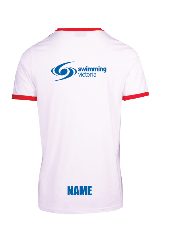 2025 VICTORIAN AGE LONG COURSE CHAMPIONSHIP RINGER TEE  - WHITE - AVAILABLE ONLINE ORDER ONLY