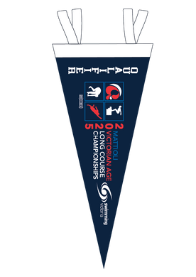 2025 VICTORIAN AGE LONG COURSE CHAMPIONSHIP FELT PENNANT - Qualifier