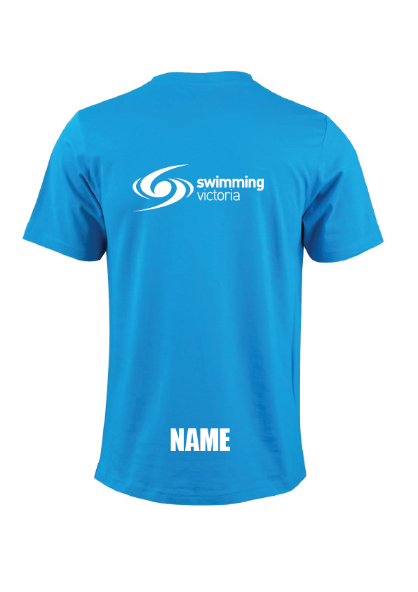 2025 VICTORIAN AGE LONG COURSE CHAMPIONSHIP SHORT SLEEVE TEE - AZURE BLUE