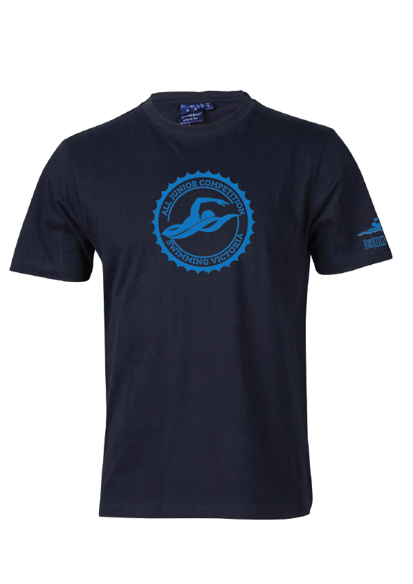 2025 VICTORIAN ALL JUNIOR COMPETITION SHORT SLEEVE TEE - NAVY