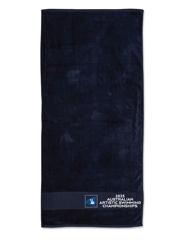 2025 AUSTRALIAN ARTISTIC SWIMMING CHAMPIONSHIP TOWEL