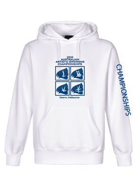 2025 AUSTRALIAN ARTISTIC SWIMMING CHAMPIONSHIPS- HOODIE WHITE