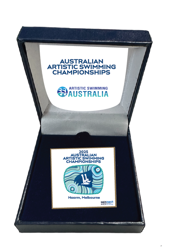 2025 AUSTRALIAN ARTISTIC SWIMMING CHAMPIONSHIP COLLECTOR PIN