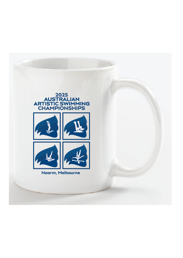 Boxed Mug - 2025 AUSTRALIAN ARTISTIC SWIMMING CHAMPIONSHIPS