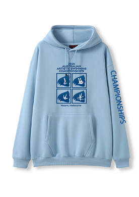 2025 AUSTRALIAN ARTISTIC SWIMMING CHAMPIONSHIPS- HOODIE SKY BLUE