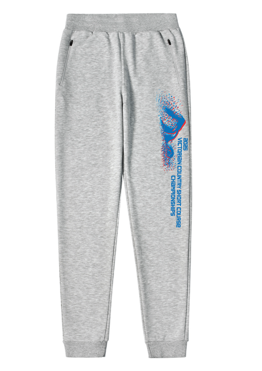 2025 VICTORIAN COUNTRY SC CHAMPIONSHIP TRACKPANT - KIDS SIZES -GREY MARLE