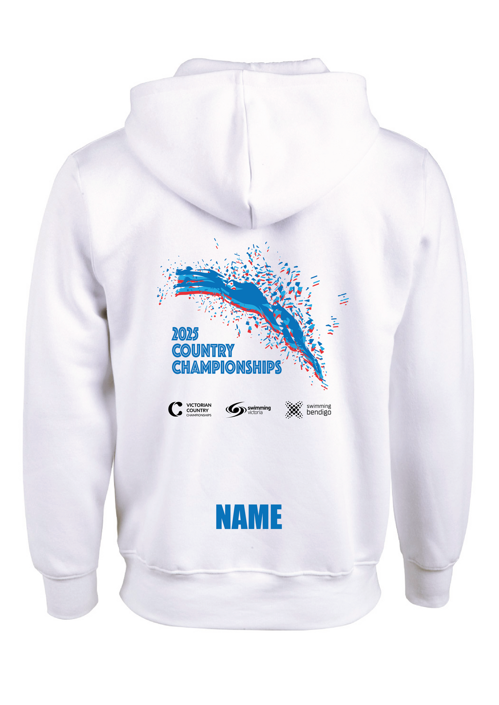 2025 VICTORIAN COUNTRY SC CHAMPIONSHIP HOODIE - WHITE