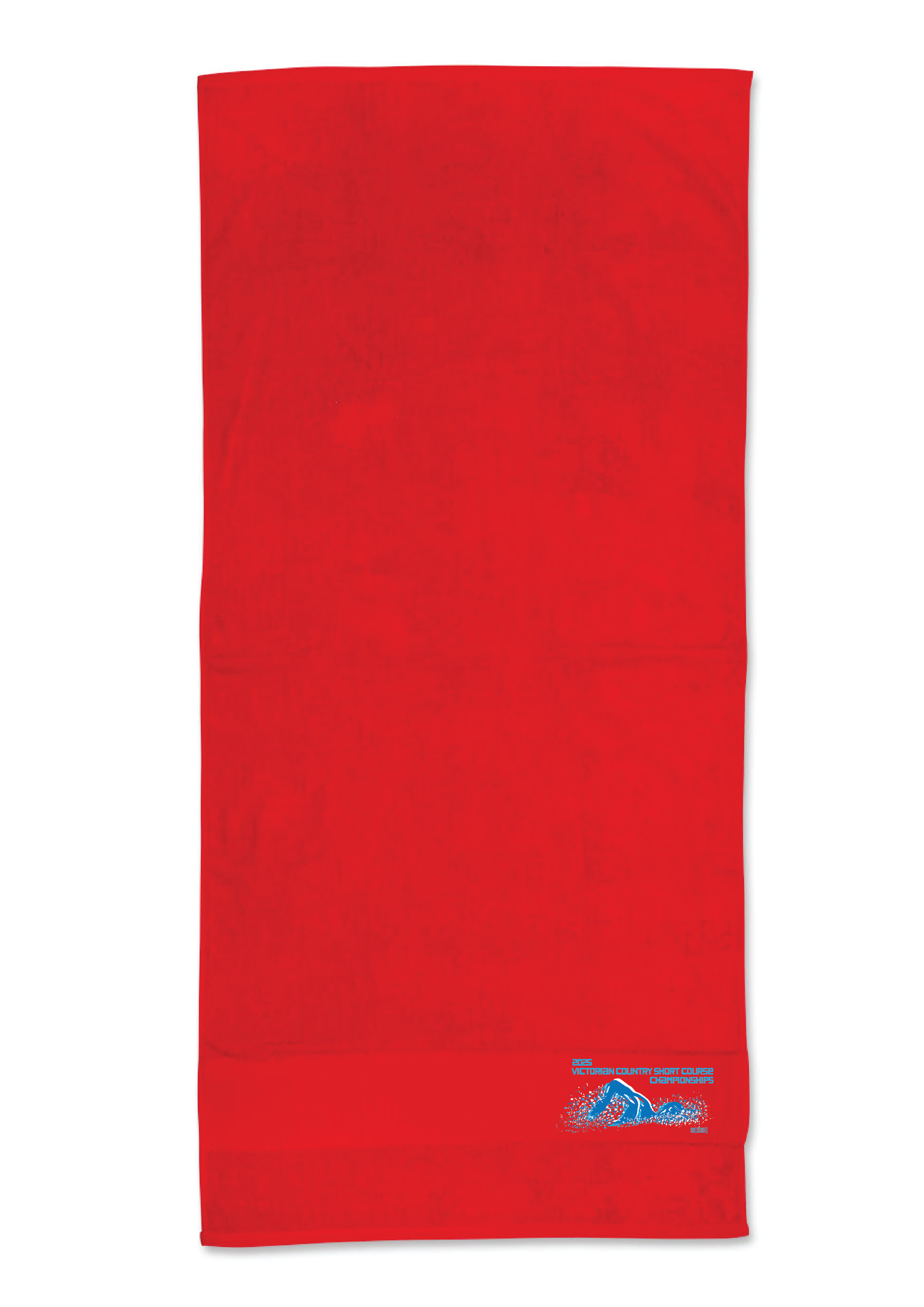 2025 VICTORIAN COUNTRY SC CHAMPIONSHIP TOWEL - RED