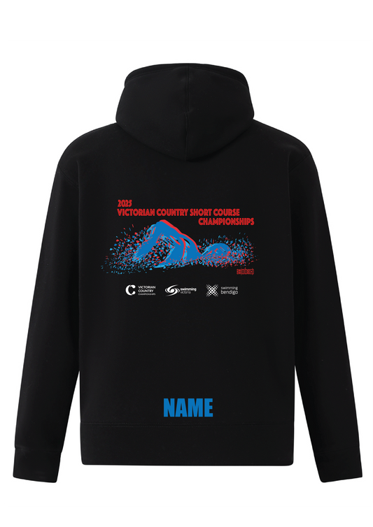 2025 VICTORIAN COUNTRY CHAMPIONSHIP ZIP THRU HOODIE- BLACK