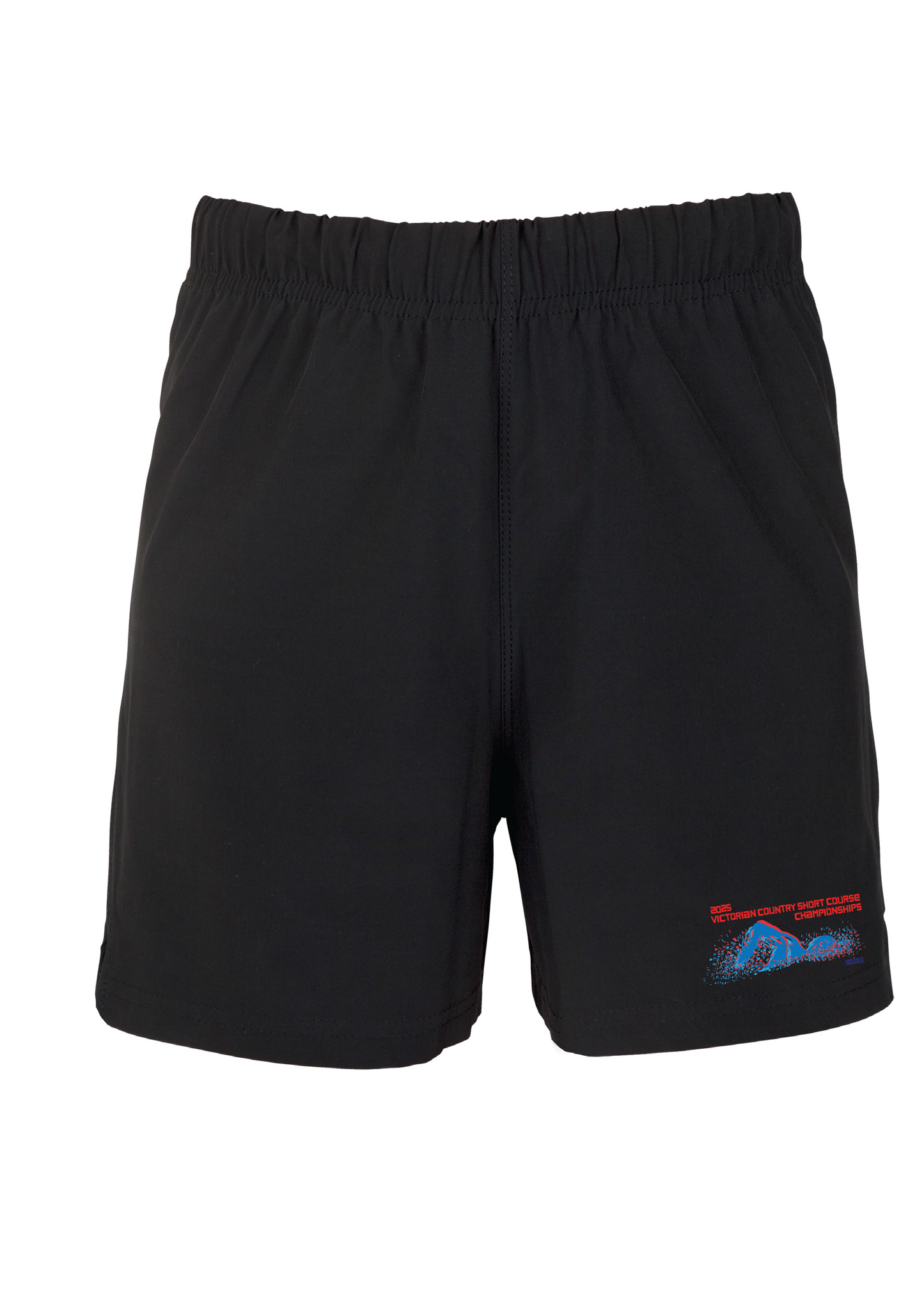 2025 VICTORIAN COUNTRY SC CHAMPIONSHIP SHORTS - Kids & Unisex - BLACK