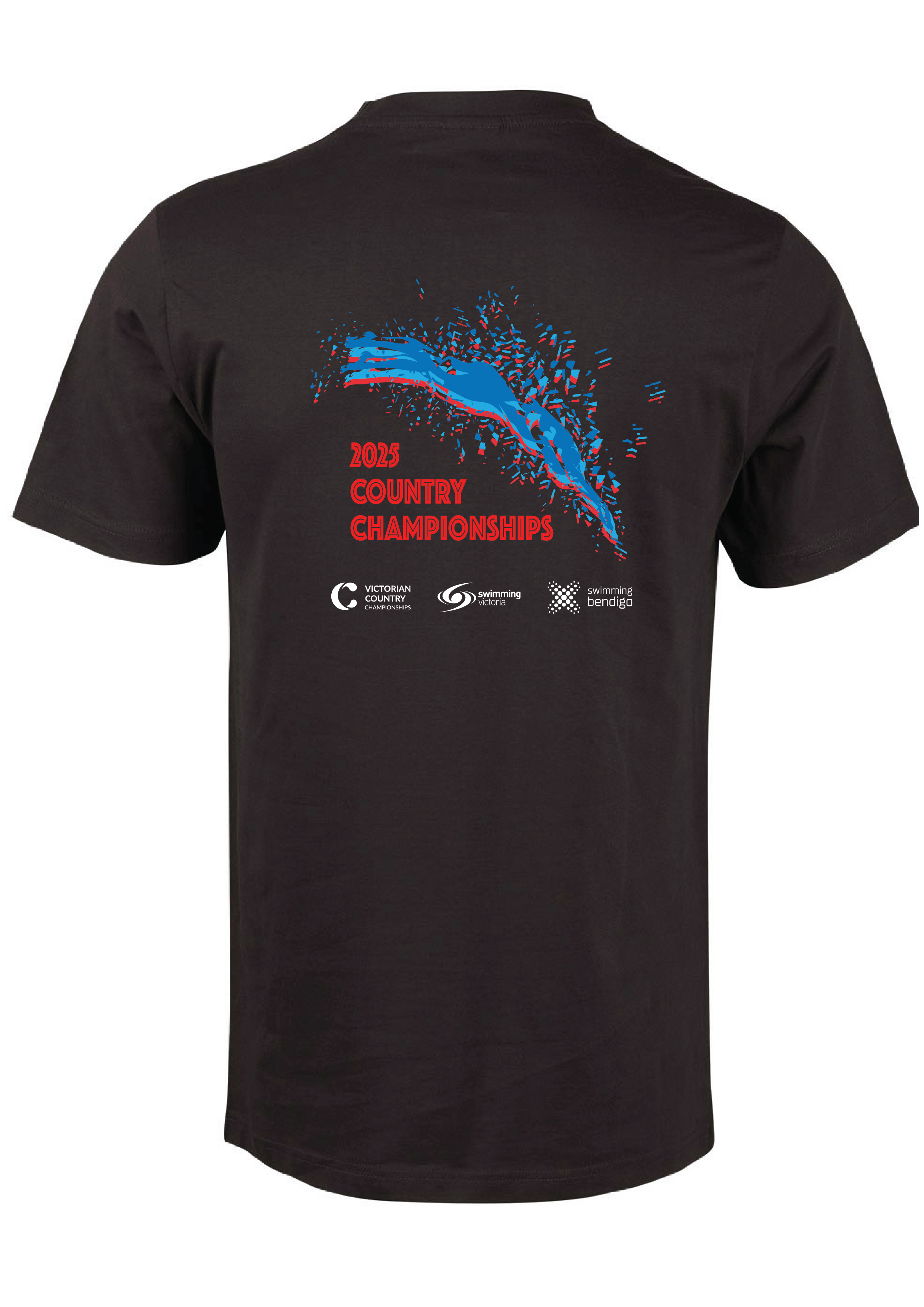 2025 VICTORIAN COUNTRY SC CHAMPIONSHIP SHORT SLEEVE TEE - BLACK
