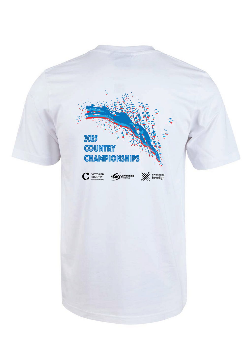 2025 VICTORIAN COUNTRY SC CHAMPIONSHIP SHORT SLEEVE TEE - WHITE
