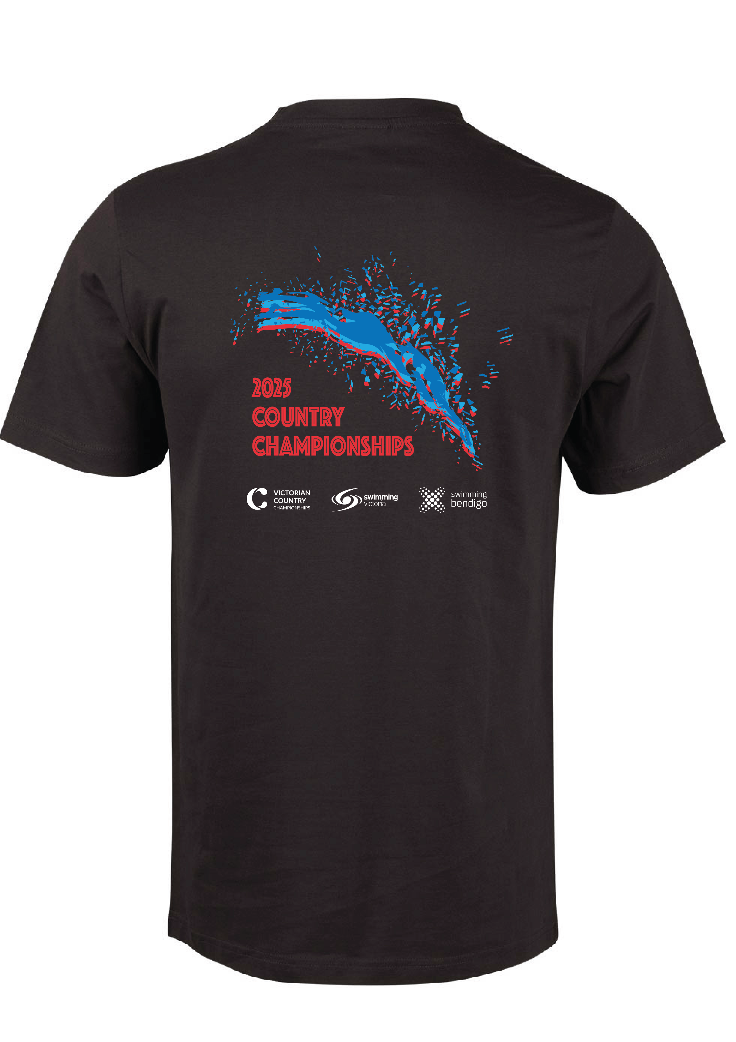 2025 VICTORIAN COUNTRY SC CHAMPIONSHIP SHORT SLEEVE TEE - BLACK
