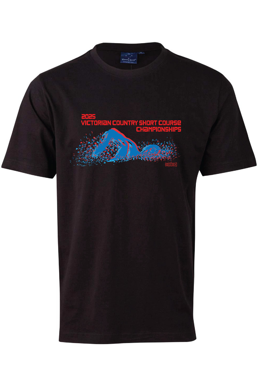 2025 VICTORIAN COUNTRY SC CHAMPIONSHIP SHORT SLEEVE TEE - BLACK