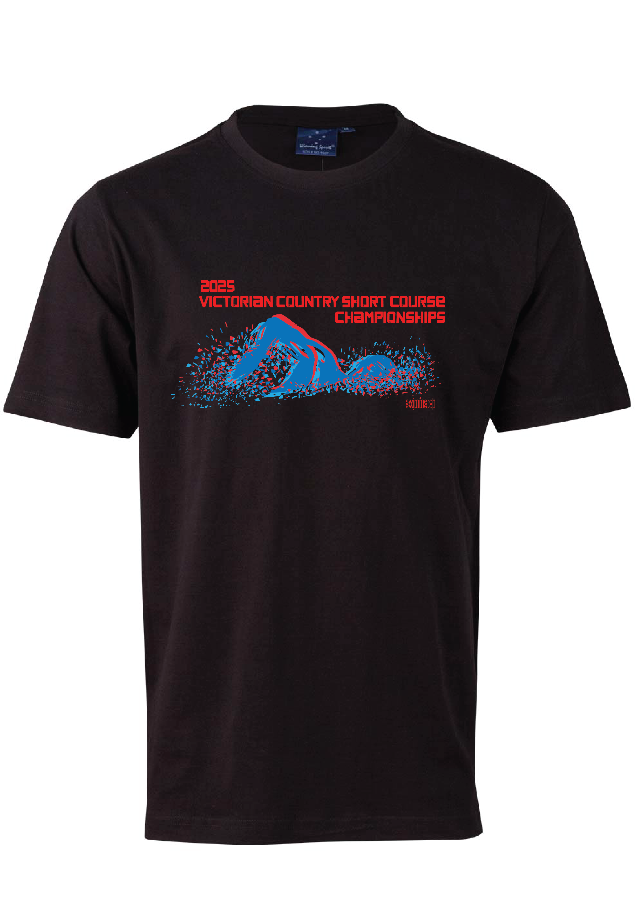 2025 VICTORIAN COUNTRY SC CHAMPIONSHIP SHORT SLEEVE TEE - BLACK