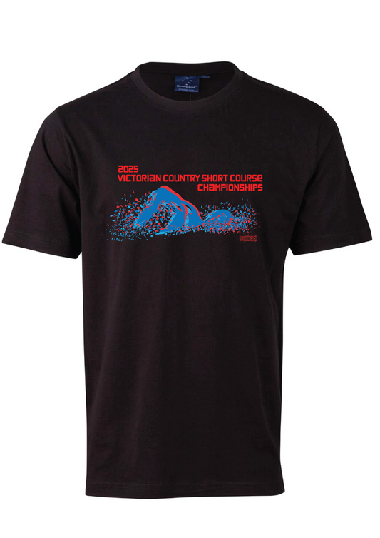 2025 VICTORIAN COUNTRY SC CHAMPIONSHIP SHORT SLEEVE TEE - BLACK
