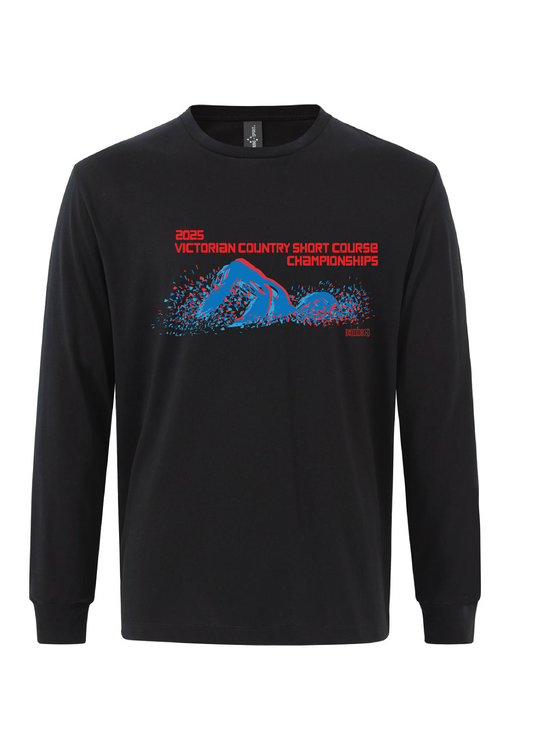 2025 VICTORIAN COUNTRY SC CHAMPIONSHIP LONG SLEEVE TEE - BLACK